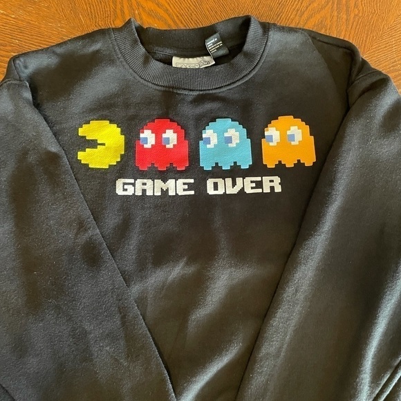 PAC-MAN SWEATSHIRT Size S - Picture 4 of 4